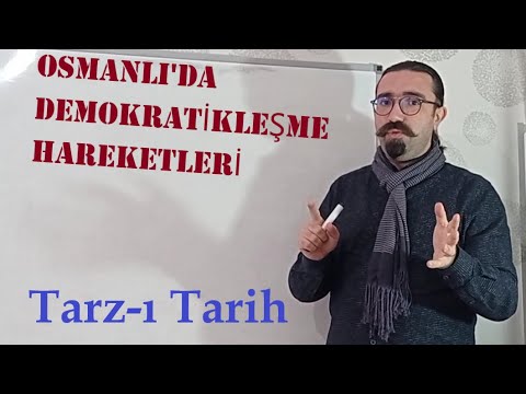OSMANLI'DA DEMOKRATİKLEŞME HAREKETLERİ- TANZİMAT&ISLAHAT FERMANLARI- I.MEŞRUTİYET /  ERHAN METİN