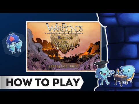 WarBonds Battle for Vitoria  - How to Play Board Game