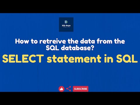 Sql Tutorial Select Statement In Sql How To Retrieve Data From Database In Sql Select Query