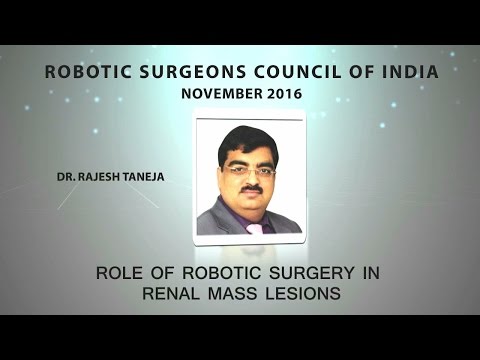 Role of Robotic Surgery in Renal Mass Lesions