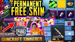 NEW CRAFTING + FREE PERMANENT skin in PUBG MOBILE (Make Your OWN SKINS)