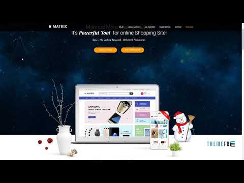 Matrix - Multipurpose eCommerce Marketplace OpenCart 3 Theme With Mob