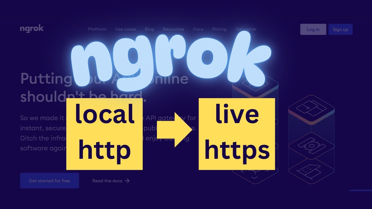 Setup and use Ngrok to make local site to world wide