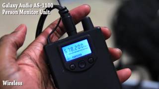 Video thumbnail for Galaxy Audio AS-1100 Sound Test (Hear what IEM sound like) by Pradigy Musicman