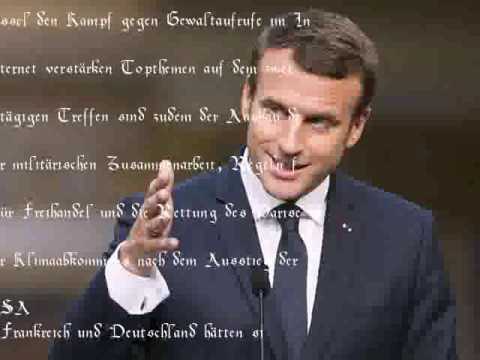 Emmanuel Macron - Frankreichs Präsident setzt auf Bündnis mit Deutschland