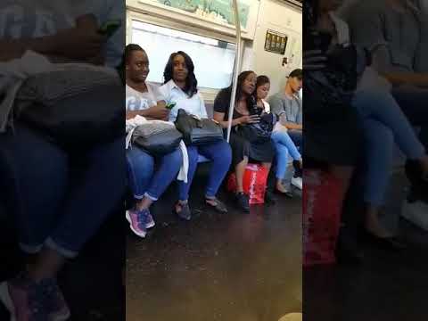 NYC subway fight