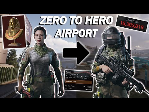 Zero To Hero Forbidden With Record Profit in AirPort - Arena Breakout: Infinite Test