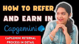 How to Refer In Capgemini | Capgemini Referrals #careerq #referrals #capgemini