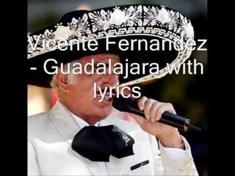 Guadalajara with lyrics