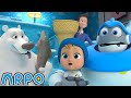Frozen House! 🥶 | ARPO The Robot | Funny Kids Cartoons | Kids TV Full Episode Compilation