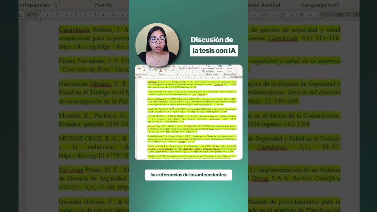 La Discusión de la Tesis con IA
