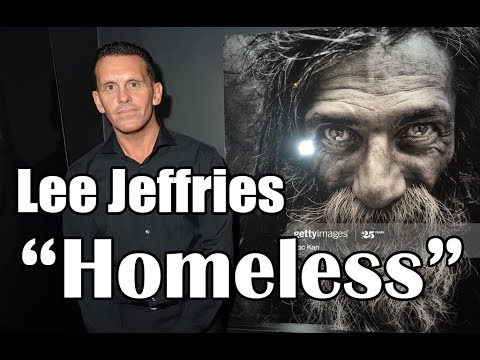 Lee Jeffries Fotos reales "Homeless".