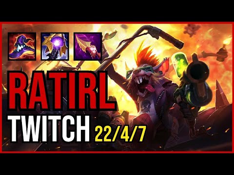 RATIRL - TWITCH vs. MISS FORTUNE ADC | EUW DIAMOND | PATCH 11.2