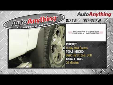 Install Husky Liners Mud Guards - AutoAnything How-To