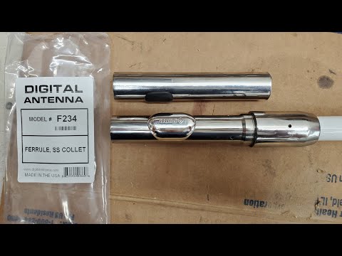 Quick Connect / Disconnect Marine VHF Antenna Mount (F234)