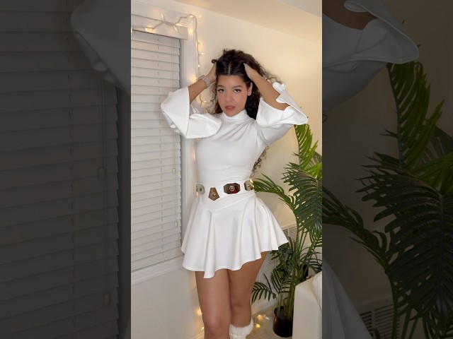Vídeo relacionado con Fortunezone Princess Leia - Cinturón de piel para adultos, Halloween, cosplay, cosplay, color blanco, blanco, L