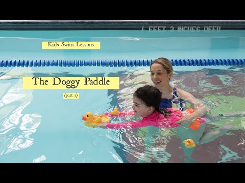 Kids Swim Lessons. The Doggy Paddle (part 1)
