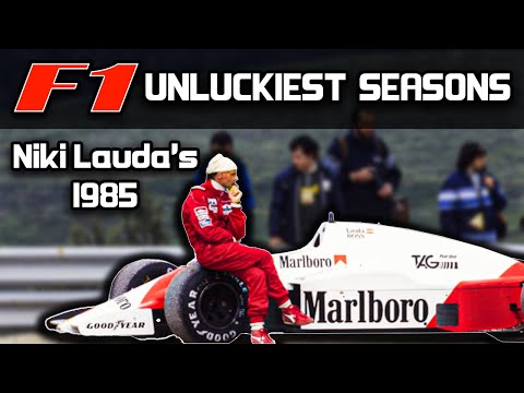 F1 Unluckiest Seasons - Niki Lauda's farewell 1985 season (McLaren-TAG)