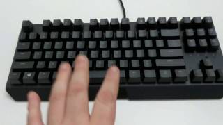 Razer Black Widow X Chroma Tournament Edition Unboxing