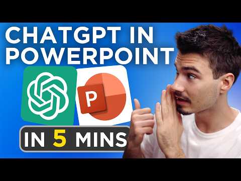 Video thumbnail: ChatGPT in PowerPoint Explained in 5 Minutes for Beginners