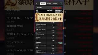 #日本株 #株初心者 #株式投資 #投資の勉強 #資産運用 #お金の勉強 #資産形成 #配当金活 #長期投資
