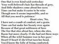 "The Folly of being Comforted" by W.B. Yeats (read by Tom O'Bedlam)