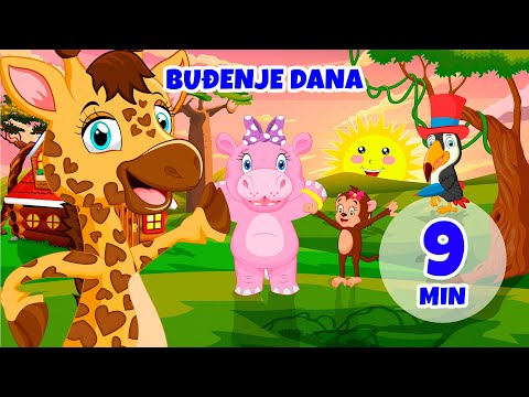 Buđenje dana - 9 min Giramille | Dječje pjesmice i dječije pjesmice