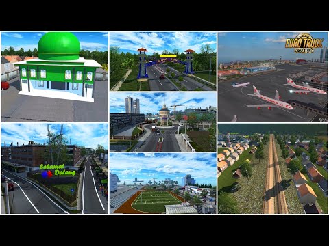 How to Install- Sumatra Map 2.8 In Euro Truck Simulator 2_1.36 🟢 Complete Tutorial |Eftakhar Armaan|