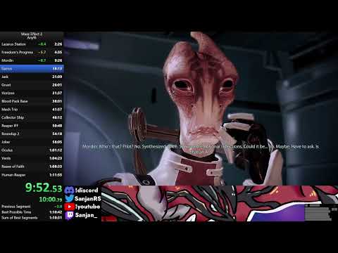 Mass Effect 2 - Any% NG in 1:11:39