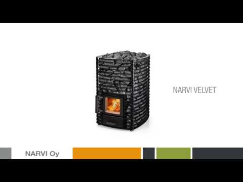 Introducing the Narvi Velvet Wood Burning Sauna Heater | Finnmark