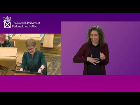 First Minister's Questions (BSL) - 12 January 2023