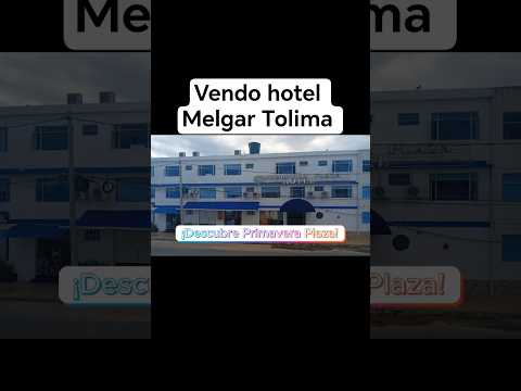 vendo hotel Melgar Tolima #jenysaenz #invierteenbienesraices #bienesraices