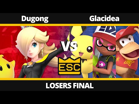 ESC 58 - Losers Final - Dugong (Rosalina & Luma) Vs. Glacidea (Pichu, Inkling, Diddy Kong) - SSBU UK