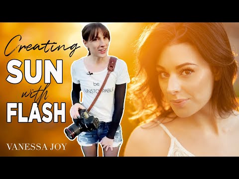 YouTube video about Achieve a Golden Hour Glow with Flash Technology