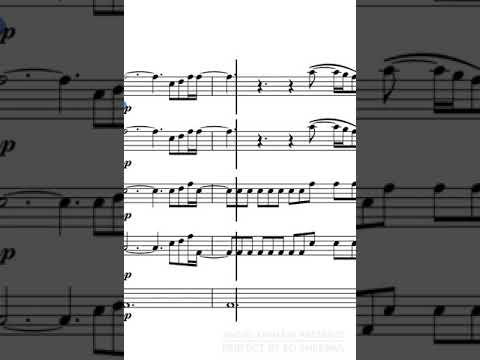 Perfect by Ed Sheeran Trombone Quintet