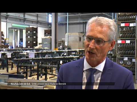 Spiel mit dem Feuer - SHW eröffnet neue Produktionshalle