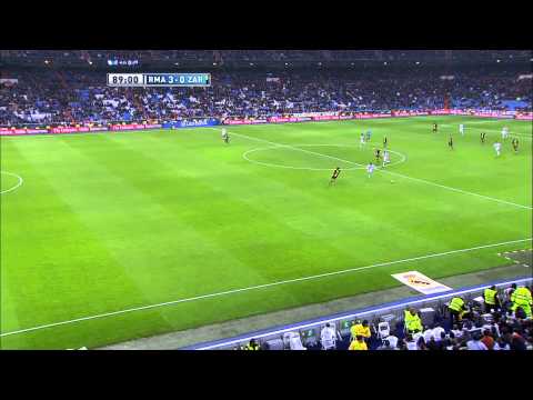 La Liga | Gol de Essien (3-0) en el Real Madrid - Real Zaragoza | 03-11-2012 | J10