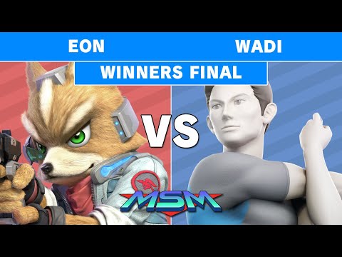 MSM 188 - AG | Wadi (Wii Fit Trainer) vs Eon (Fox) Winners Final - Smash Ultimate
