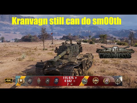 Kranvagn, 10K Damage, 8 Kills, El Halluf - World of Tanks