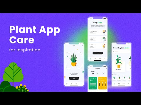 Top 10 Example Mobile App Design | Plant App Care