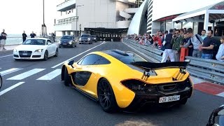Top Marques Monaco Highlights - Supercars Tunnel Accelerations and Revving