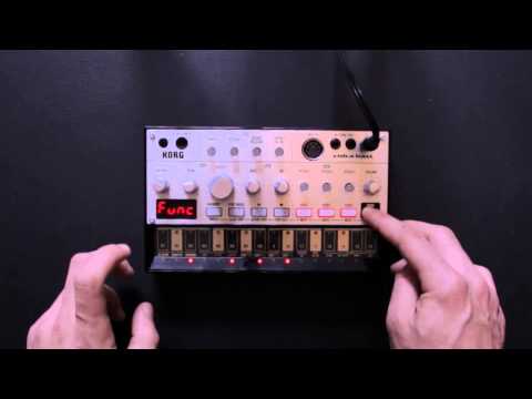KORG Volca Bass - Making Bass