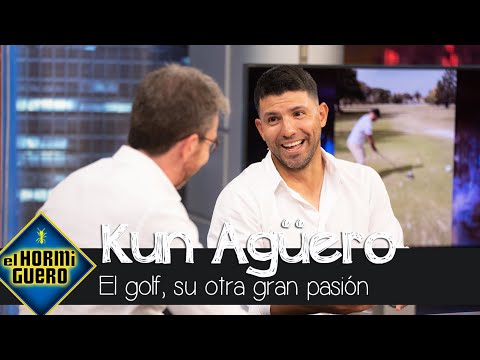 El Kun Agüero confiesa su otra gran pasión: "Juego bastante bien al golf" - El Hormiguero