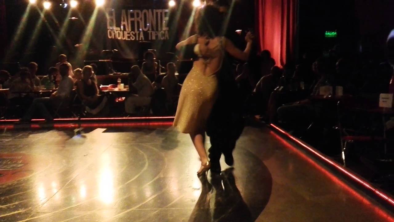 Paola Aguilera Y Leonardo Auza en Maldita Milonga 01/04 - Miercoles 17-02-2016