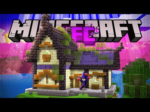 A MINHA NOVA CASA MÁGICA FICOU LINDA!! / Minecraft UFC: Magico Ep.03