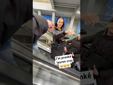 J’ai pranké Lauren Cruz 🤦‍♂️😆😆😆#foryou #prank #pourtoi #funny #humour