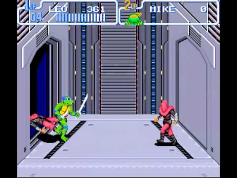 Ninja Turtles IV: Turtles in Time - Scene 4 - Technodrome: Let's Kick Shell!