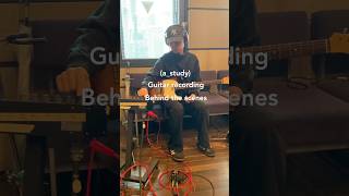 (a_study) Guitar Recording Behind the scenes #エイハブ #バンド