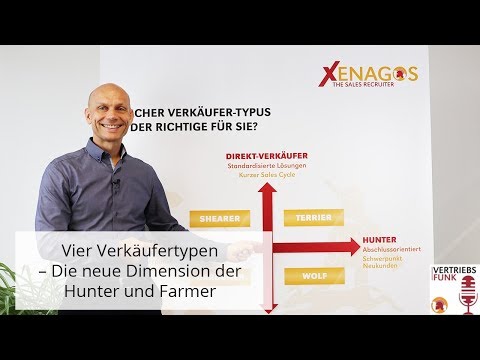 Vier Verkäufertypen – Die neue Dimension der Hunter und Farmer | VertriebsFunk Episode 224
