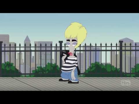 American Dad - Roger's Madonna Papa Don't Preach Parody HD